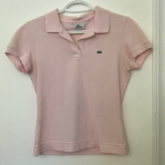 Lacoste Pink 2-button Polo - Picture 1 of 4